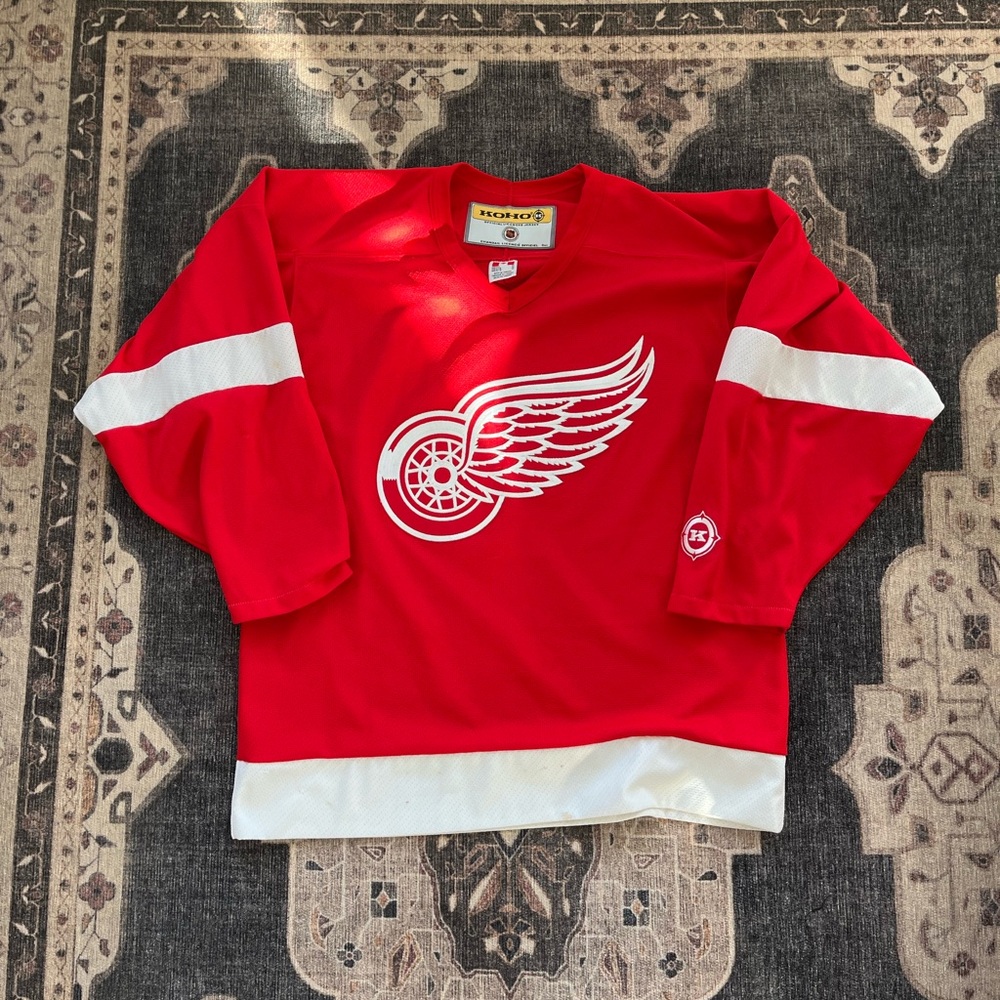 Vintage Detroit Red wings KOHO Hockey Jersey
